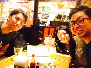 Drinking with Masa and Juri 